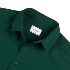 Asphaltgold Chemises*Essential Shirt Dark Green