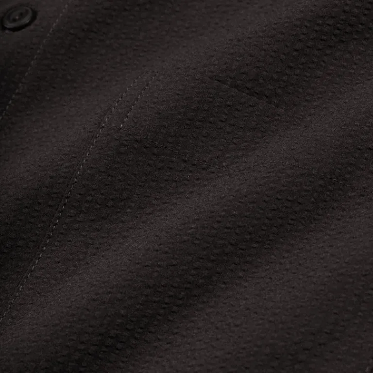 Asphaltgold Chemises*Essential Shirt Black