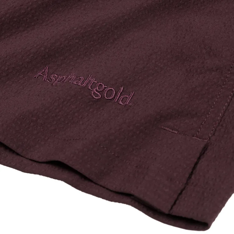 Asphaltgold Shorts*Essential Track Shorts Dark Bordeaux
