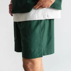 Asphaltgold Shorts*Essential Track Shorts Dark Green