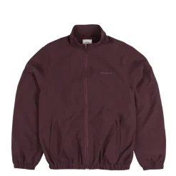 Asphaltgold Gilets*Essential Track Jacket Dark Bordeaux