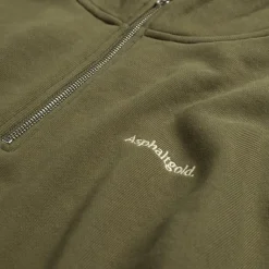Asphaltgold Pullover**Never Enough.* Half Zip Sweater Olive