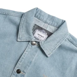 Asphaltgold Gilets**Never Enough.* Chore Coat Jeans Blue