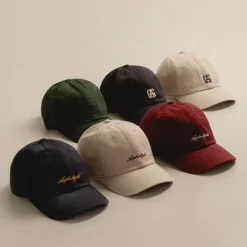Asphaltgold Alle Anzeigen|Caps & Bucket Hats*Script Cotton Twill Cap Burgundy