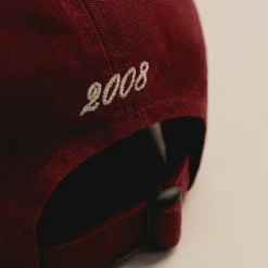 Asphaltgold Alle Anzeigen|Caps & Bucket Hats*Script Cotton Twill Cap Burgundy