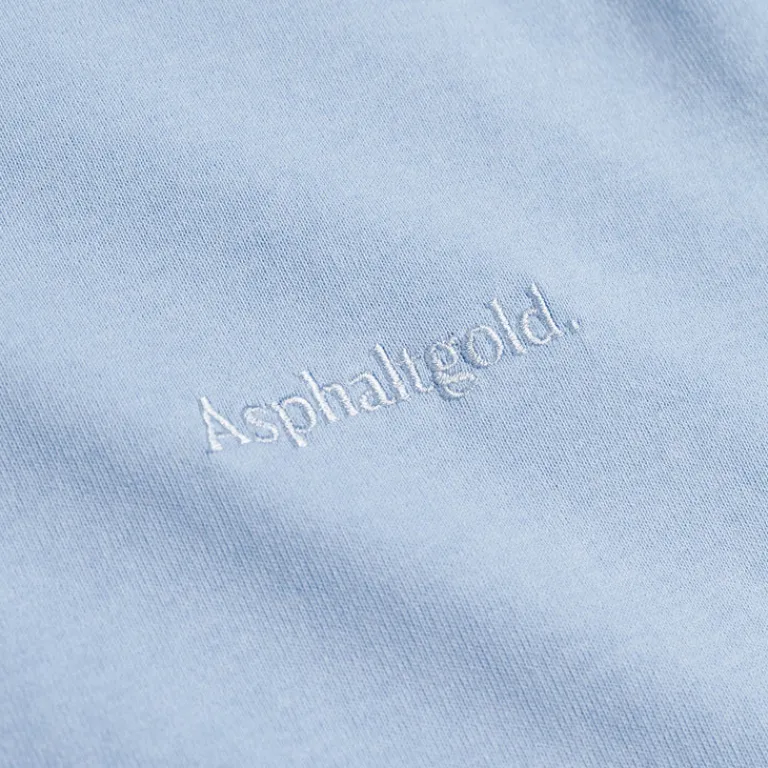 Asphaltgold T-Shirts*Summer Essential Heavy T-Shirt Blue Light