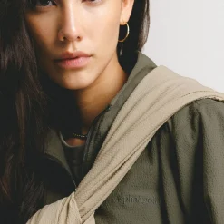 Asphaltgold Gilets*Summer Essential Track Jacket Olive