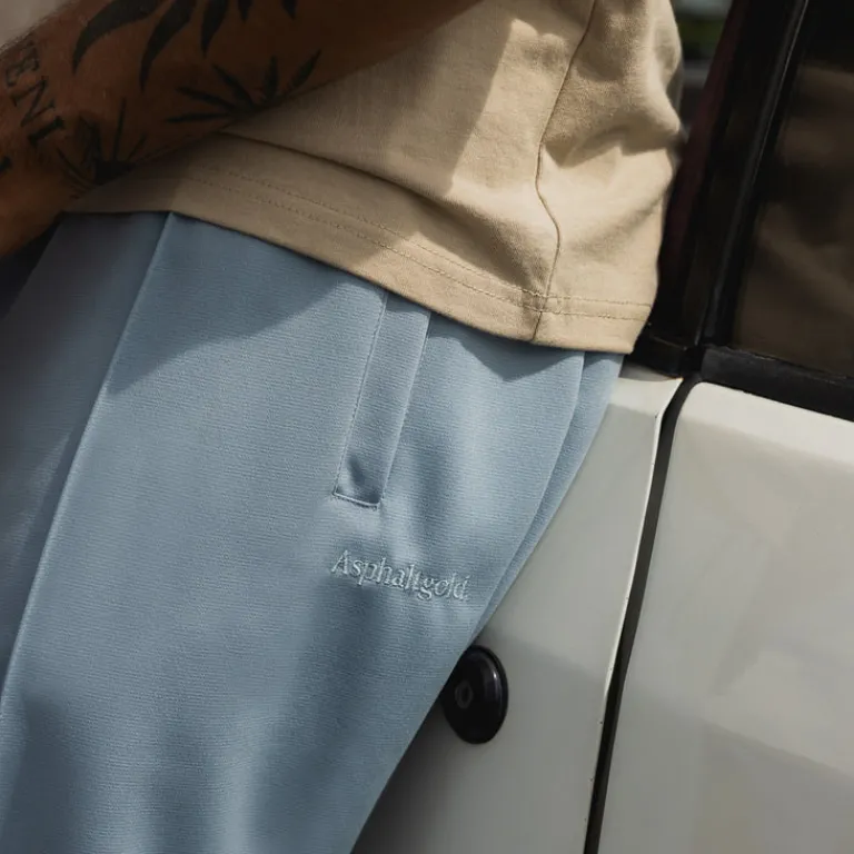 Asphaltgold Pantalons*Summer of Joy Pants Light Blue