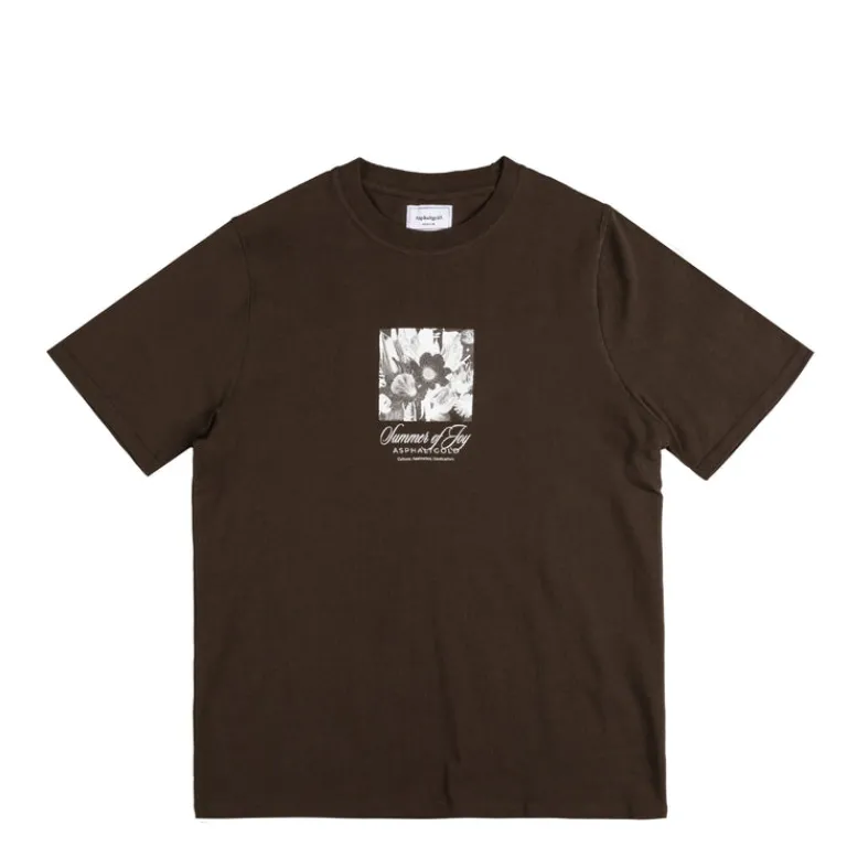 Asphaltgold T-Shirts*Summer of Joy T-Shirt Brown