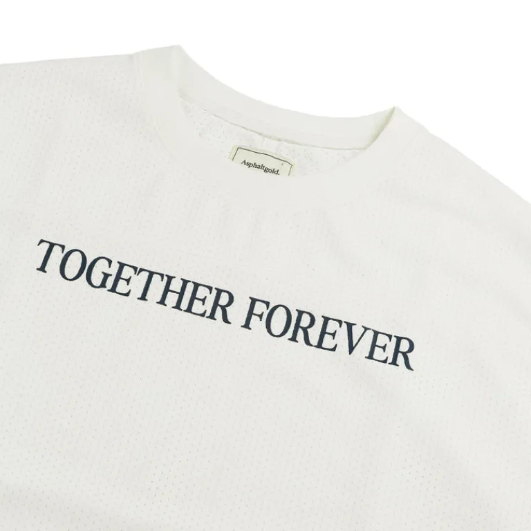 Asphaltgold T-Shirts*Together Forever - Jersey Off-White