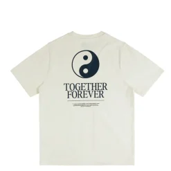 Asphaltgold T-Shirts*Together Forever - T-Shirt Off-White/ Navy