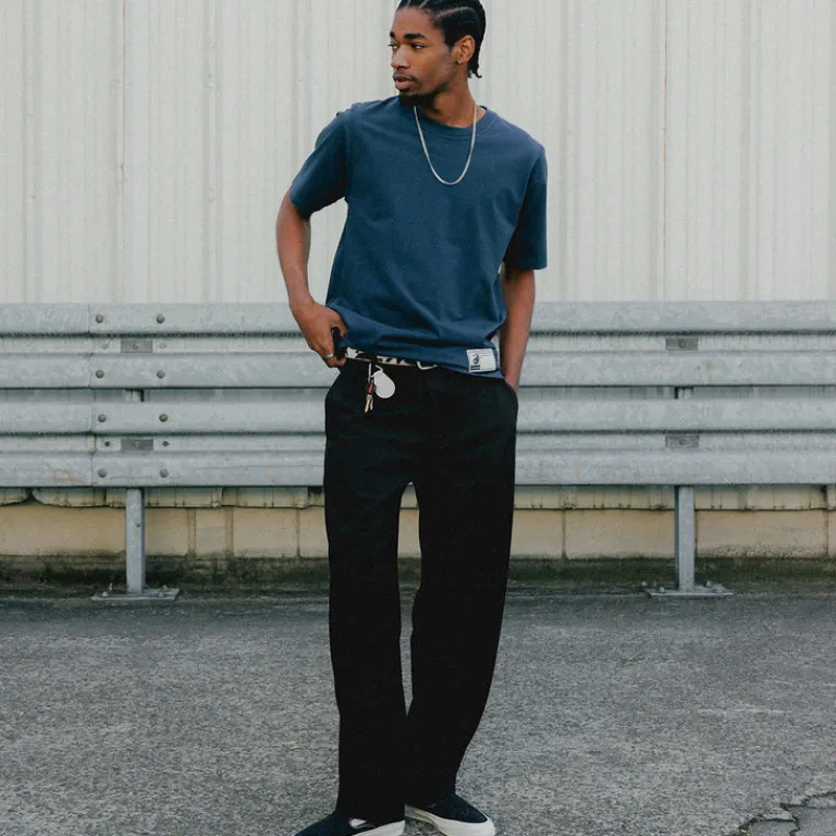Asphaltgold Pantalons*Together Forever - Classic Pants Black