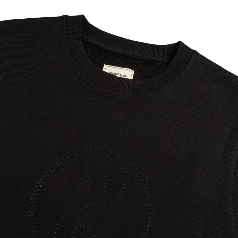 Asphaltgold Pullover*Together Forever - Sweater Vest Black