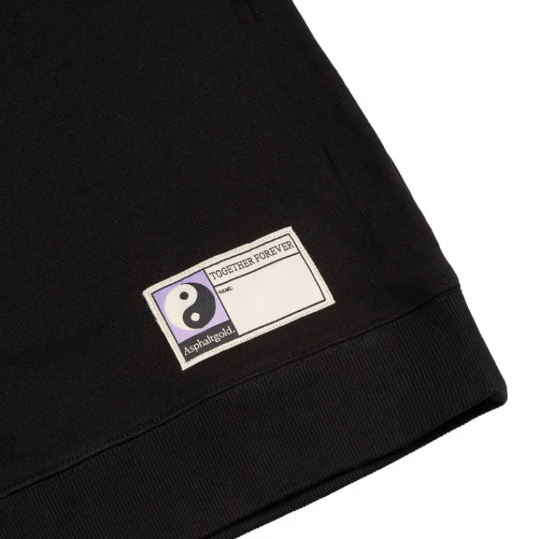Asphaltgold Pullover*Together Forever - Sweater Vest Black