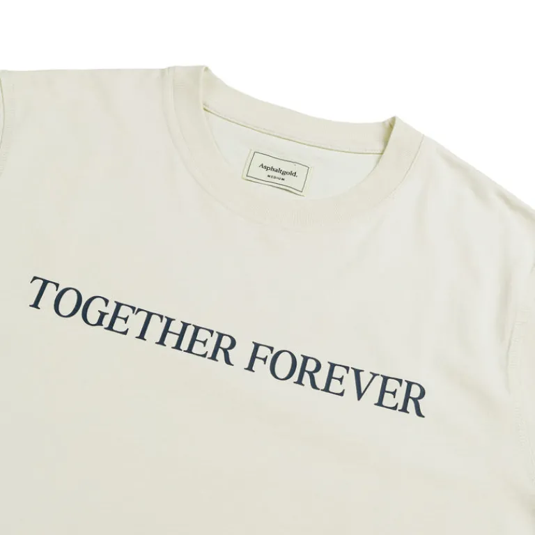 Asphaltgold T-Shirts*Together Forever - T-Shirt Off-White