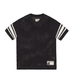Asphaltgold Tricot|T-Shirts*Together Forever - Knit T-Shirt Black / Off-White