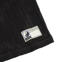 Asphaltgold Tricot|T-Shirts*Together Forever - Knit T-Shirt Black / Off-White