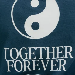 Asphaltgold T-Shirts*Together Forever - T-Shirt Navy / Off-White