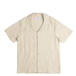 Asphaltgold Chemises*Waffle Shirt Sand