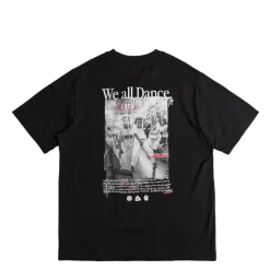 Asphaltgold T-Shirts*We all dance the same Earth T-Shirt *joyful* Black / White
