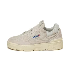 Autry Sneakers En Cuir|Chunky Sneakers*CLC W *Suede / Mesh* Cream / White