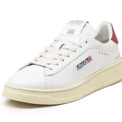 Autry Sneakers En Cuir|Sneakers Blancs*Dallas White / Red