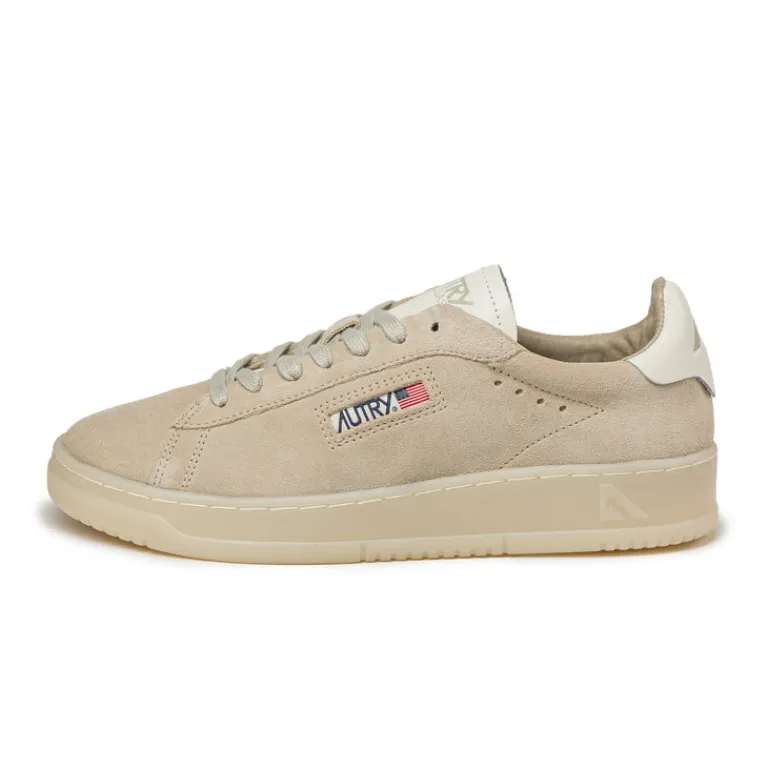 Autry Sneakers En Cuir*Dallas *Suede / Leather* Papyrus / Marshmallow