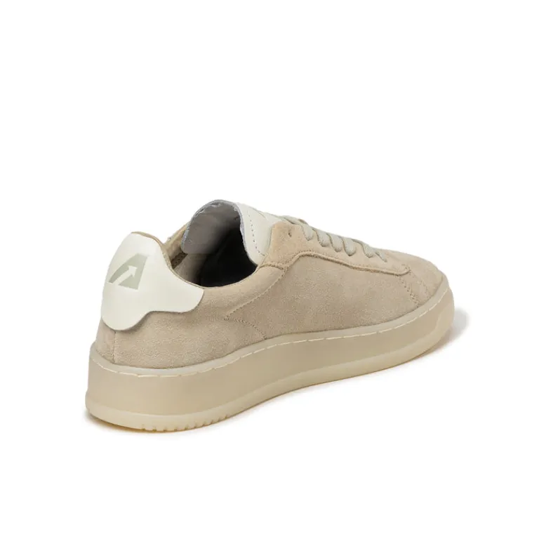 Autry Sneakers En Cuir*Dallas *Suede / Leather* Papyrus / Marshmallow