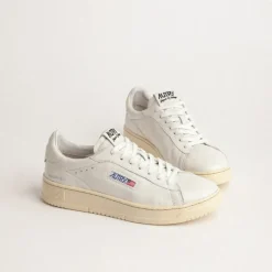 Autry Sneakers En Cuir|Sneakers Blancs*Dallas W *Goat* White