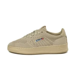 Autry Sneakers En Cuir*Easeknit W *Knit / Leather* Creme Brulee