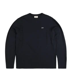Autry T-Shirts*Embroidered Mini Logo Longsleeve Blue