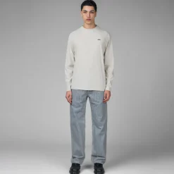 Autry T-Shirts*Embroidered Mini Logo Longsleeve Melange