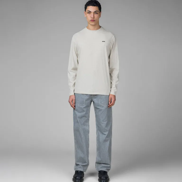Autry T-Shirts*Embroidered Mini Logo Longsleeve Melange