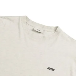 Autry T-Shirts*Embroidered Mini Logo Longsleeve Melange