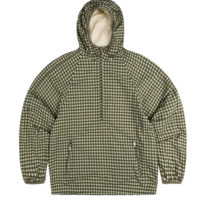 Autry Gilets*Graphic Anorak Nylon Allover Algae