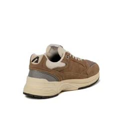 Autry Sneakers En Cuir|Chaussures De Running Retro*Hyperway W *Suede / Mesh* Cigar / Silver