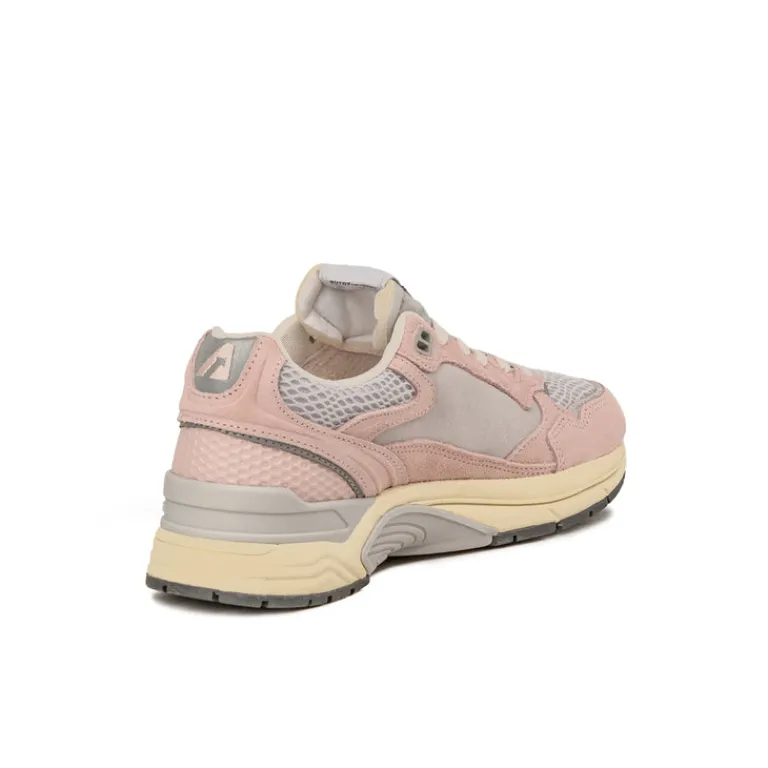 Autry Sneakers En Cuir|Chaussures De Running Retro*Hyperway W *Suedebic / Mesh* Poweder / Silver
