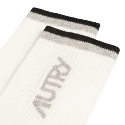 Autry Chaussettes*Icon Socks Cream / Black