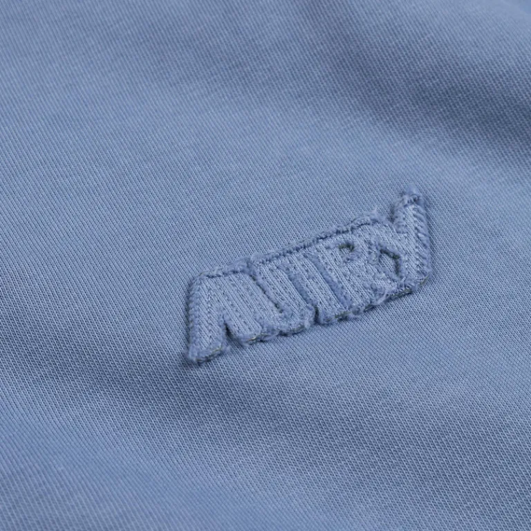Autry T-Shirts*L/S Loose Fit Heavy Cotton T-Shirt Indigo