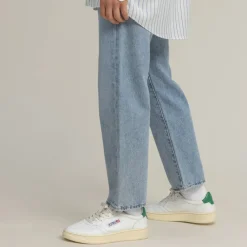 Autry Sneakers En Cuir*Medalist Leat / Leat White / Green
