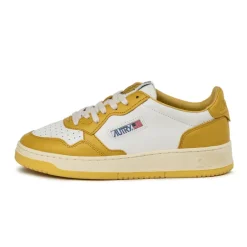 Autry Sneakers En Cuir|Sneakers Blancs*Medalist White / Honey Yellow