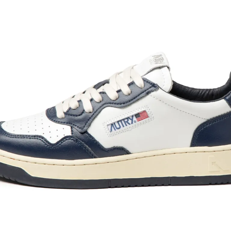 Autry Sneakers En Cuir*Medalist White / Blue