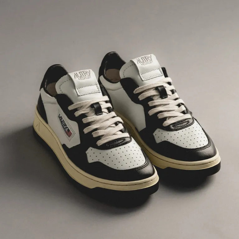 Autry Sneakers En Cuir*Medalist Black