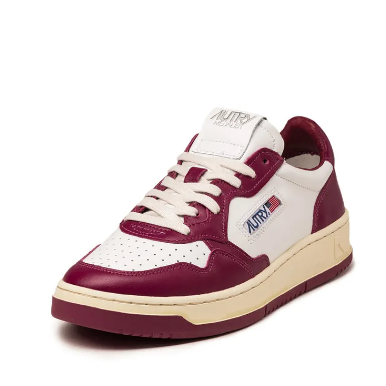 Autry Sneakers En Cuir*Medalist Amethyst