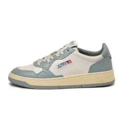 Autry Sneakers En Cuir*Medalist White / Silver Blue