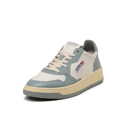 Autry Sneakers En Cuir*Medalist White / Silver Blue
