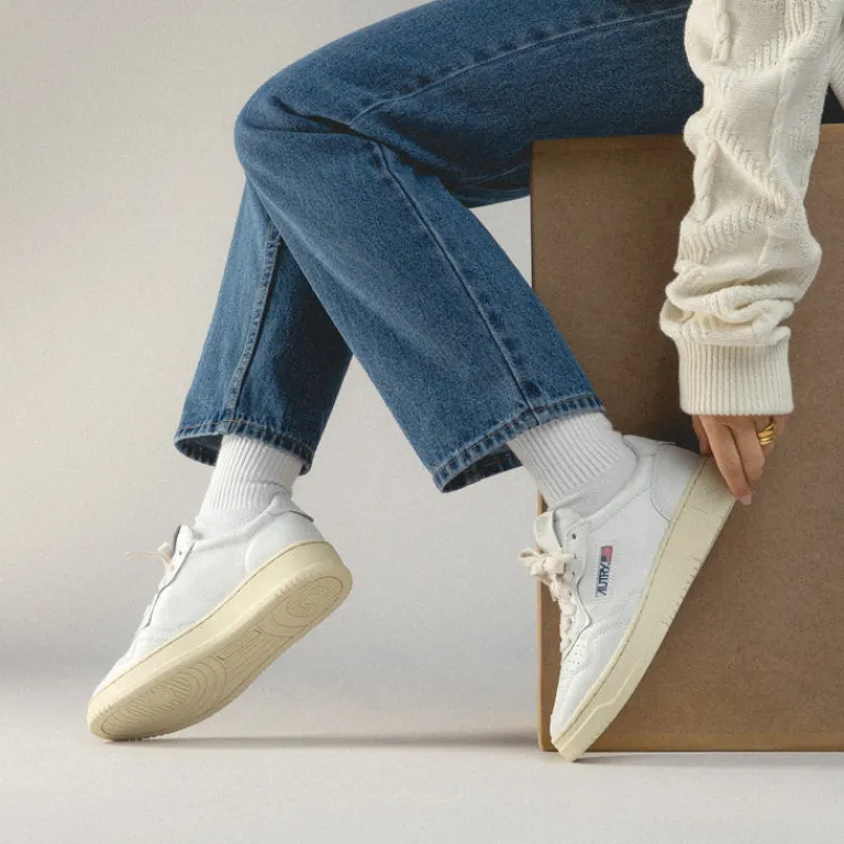 Autry Sneakers En Cuir|Sneakers Blancs*Medalist White / White