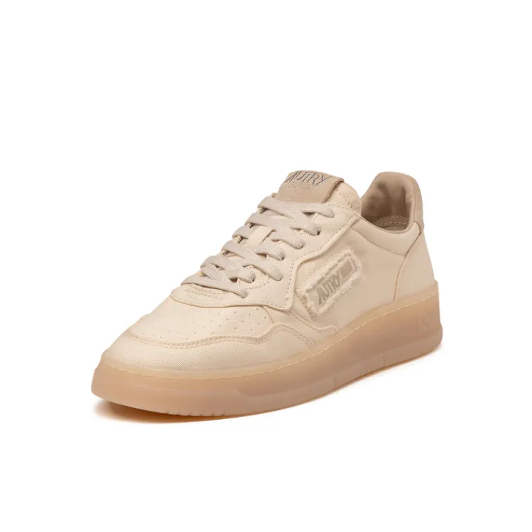 Autry Sneakers En Cuir*Medalist *Jap / Canvas* Ivory