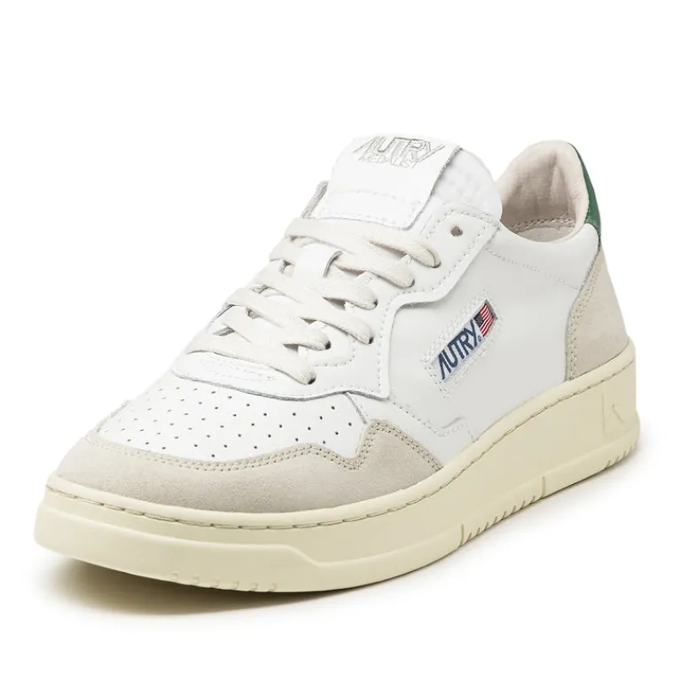 Autry Sneakers En Cuir|Sneakers Blancs*Medalist *Leather / Suede* White / Amazon