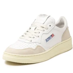 Autry Sneakers En Cuir*Medalist *Leather / Suede* White / White